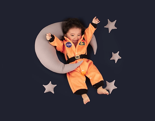 Bebé disfraz astronauta